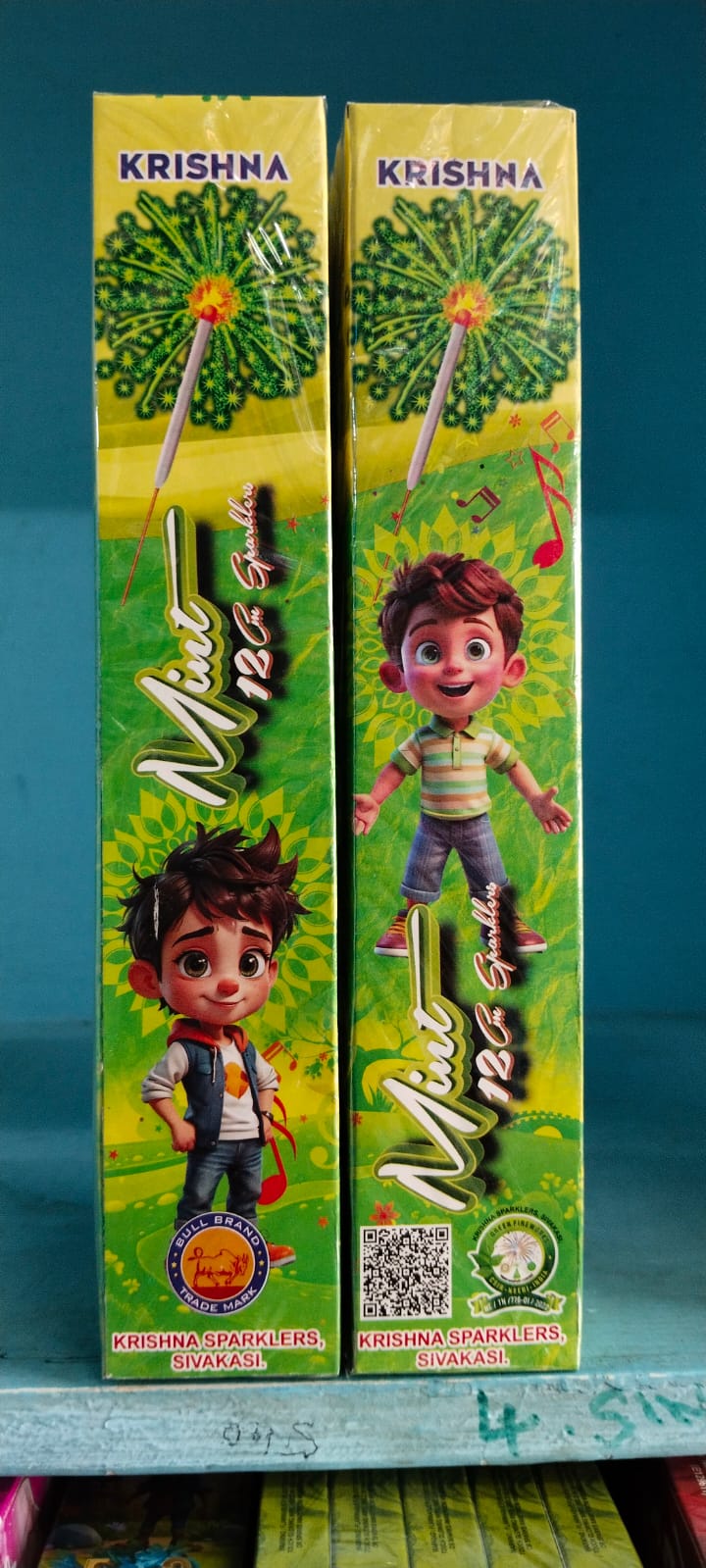 12cm Green Sparklers