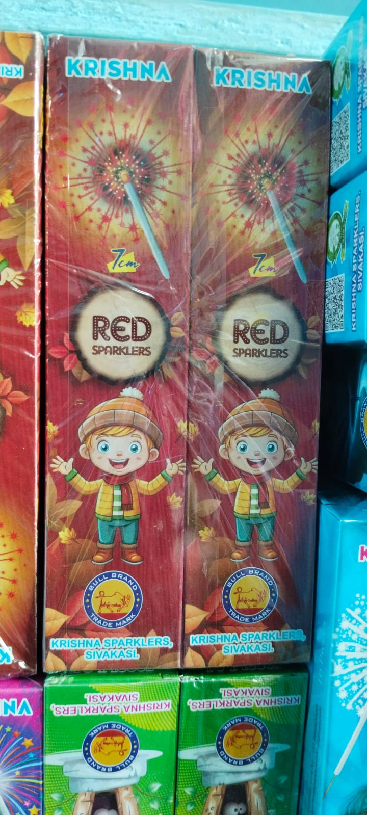 7cm Red Sparklers