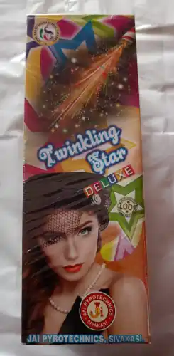 4" Twinkling Star